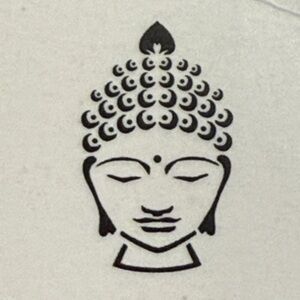 Buddha Illustration Stencil 12x12 - 1 Sheet DIY Dreamcatcher Wall Art Craft